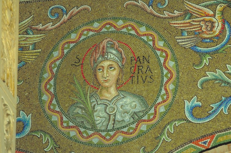 Ortes B. (1942), Mosaico: San Pancrazio