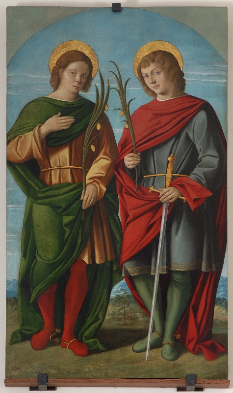 Bissolo Francesco (1514 ca.), Santi Gervasio e Protasio