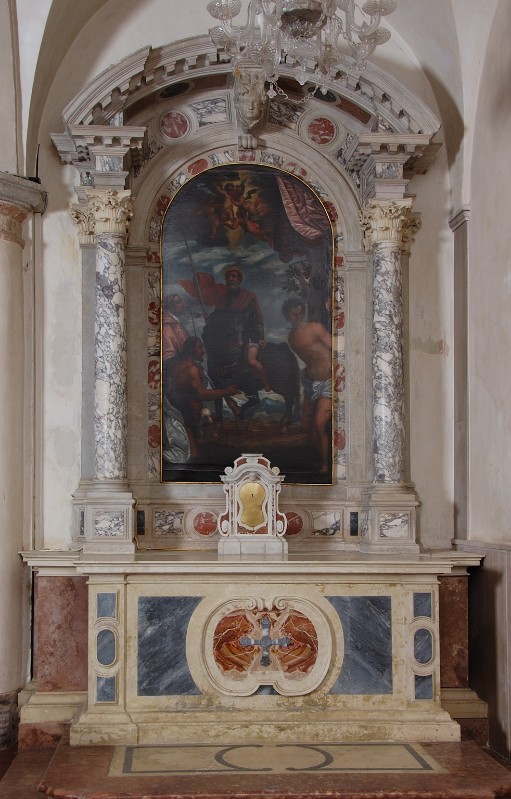 Maestranze venete seconda metà sec. XVIII, Altare di San Vitale
