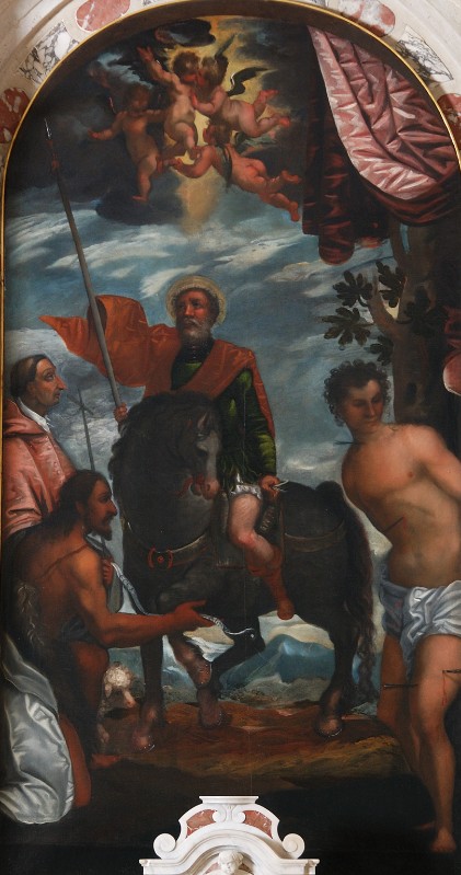Ambito veneto fine-inizio secc. XVII-XVIII, San Vitale e santi