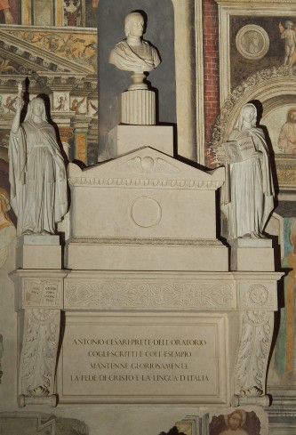 Spazzi G. sec. XIX, Monumento sepolcrale di Cesari Antonio