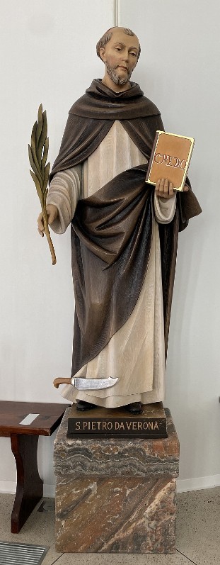 Bottega altoatesina sec. XX, San Pietro martire