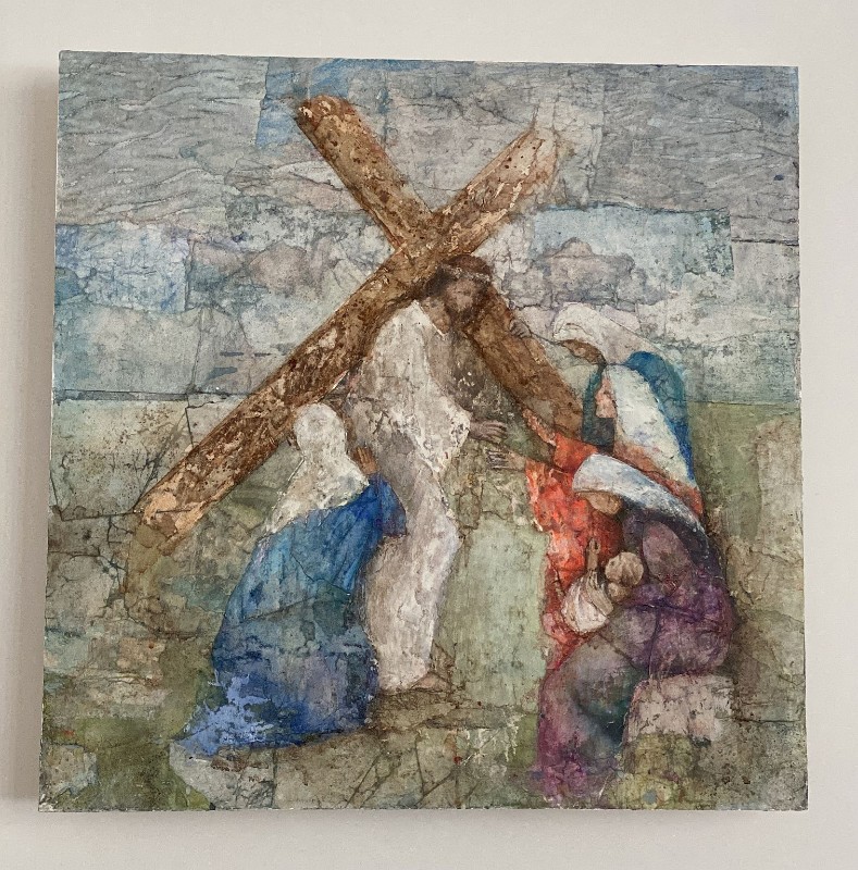 Poffe N. (2019), Gesù Cristo consola le donne di Gerusalemme