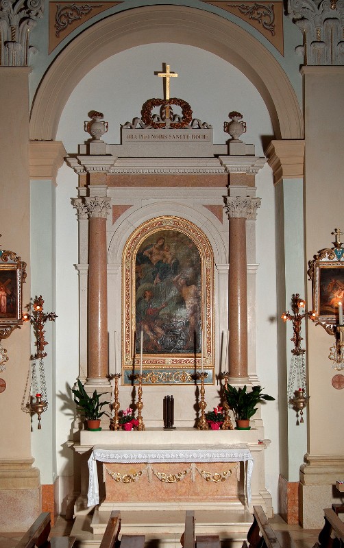 Maestranze venete (1876), Altare di San Rocco