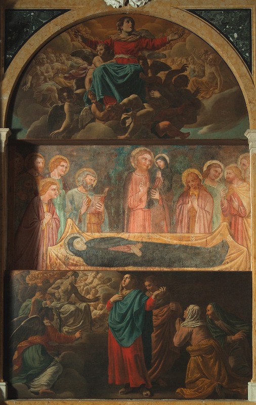 Ambito veronese sec. XIV-XVII, Dipinto trittico