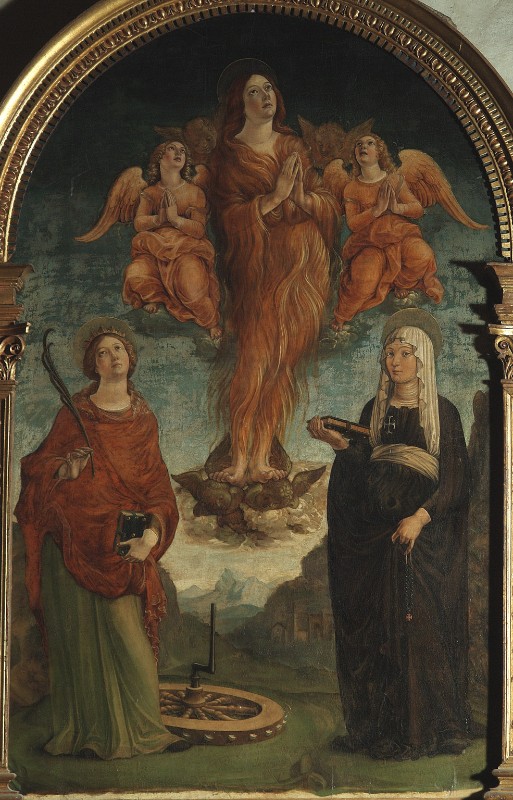 Liberale da Verona sec. XV, Santa Maria Maddalena e sante