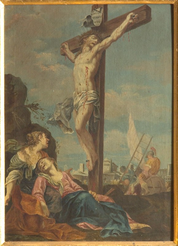 Caliari P. sec. XVIII, Gesù Cristo morto in croce