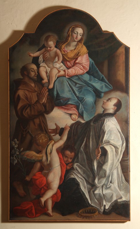 Ghirlandini G. (1784), Madonna con Bambino San Francesco e San Luigi