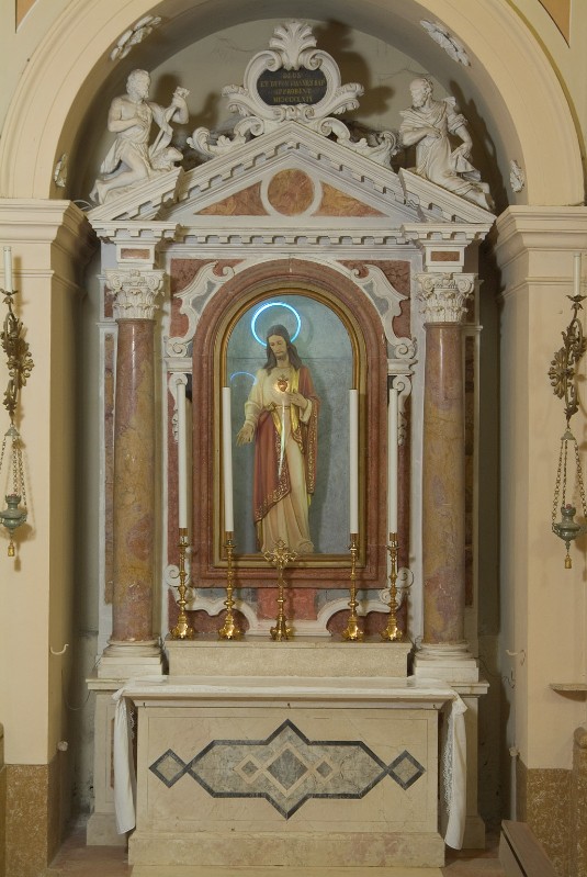 Maestranze venete (1869), Altare del Sacro Cuore di Gesù
