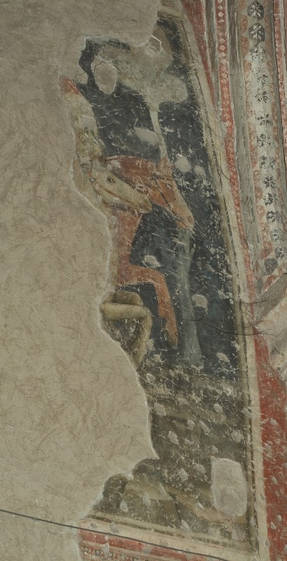 Secondo Maestro di San Zeno sec. XIV, Frammento con cavalli