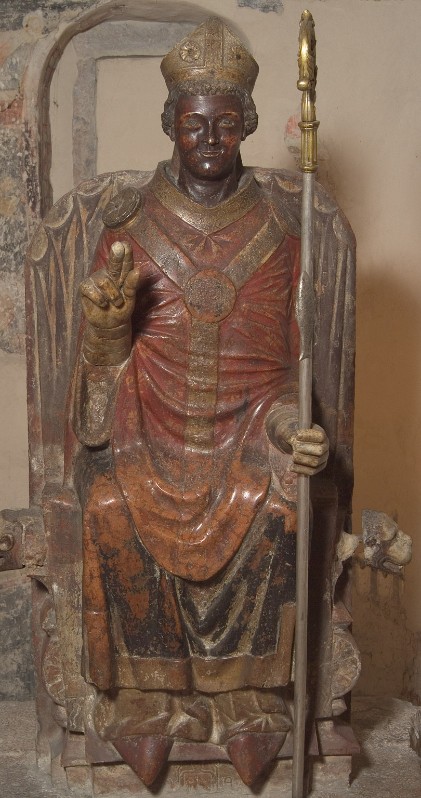 Ambito veronese sec. XIII-XIV, San Zeno benedicente
