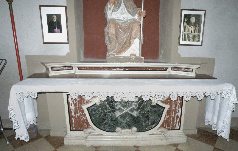 Ambito veronese sec. XVIII, Altare di San Pietro