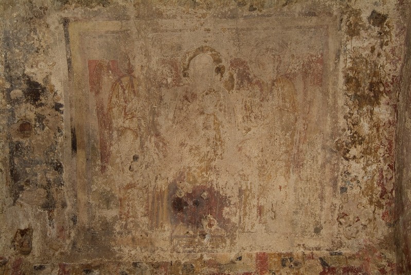 Ambito veneto sec. V-VI, Madonna con Gesù Bambino e angeli