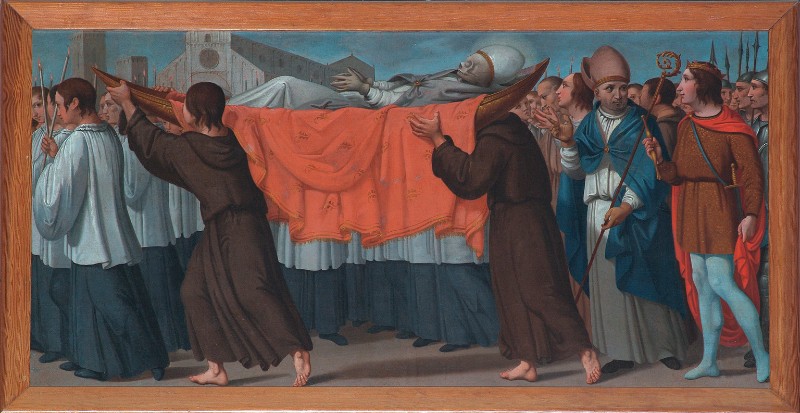 Ambito veneto sec. XIX, Traslazione del corpo di San Zeno