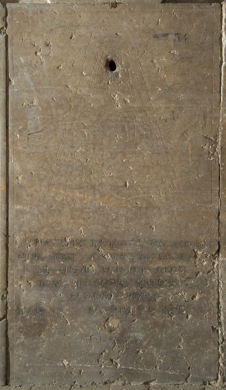 Bott. Italia sett. (1664), Lapide "PETRVS PAVLVS BATTAGINVS"