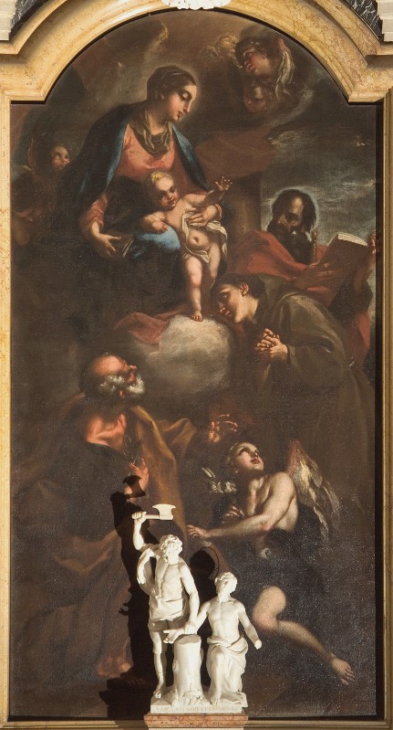 Balestra A. (1712), Madonna con Gesù Bambino e santi