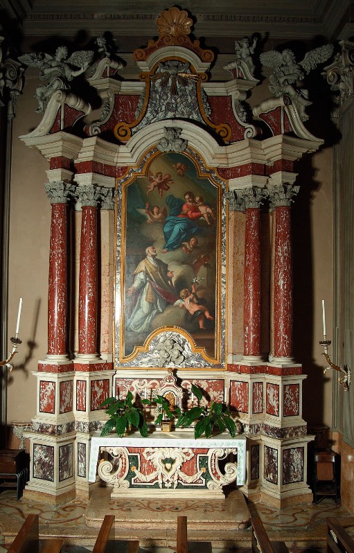 Turrini C. sec. XVIII, Altare di San Filippo Neri