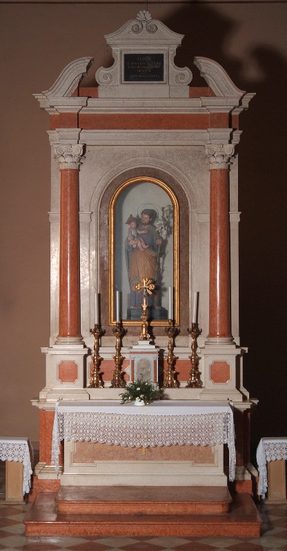 Maestranze venete (1876), Altare di San Giuseppe