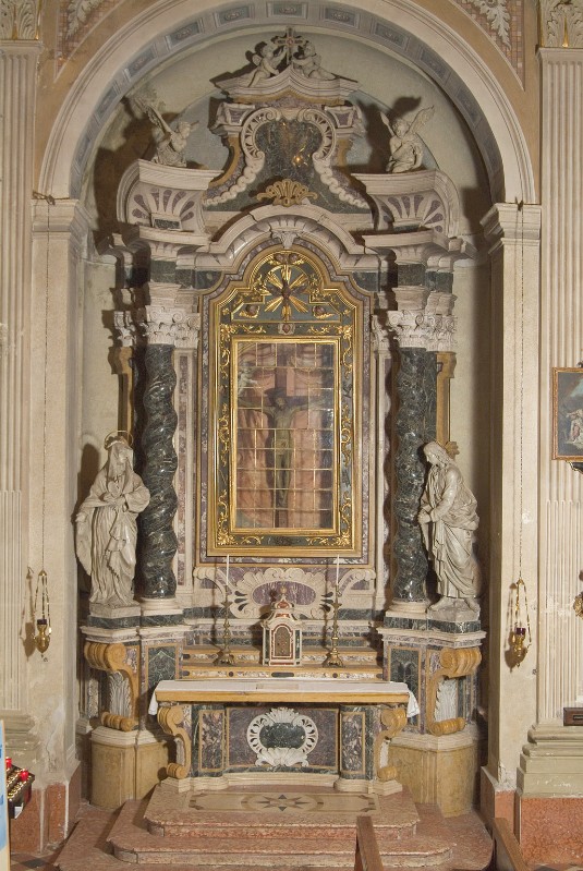 Maestranze trentine seconda metà sec. XVII, Altare della Crocifissione