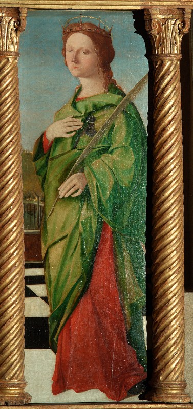 Mocetto G. sec. XVI, Santa Giustina