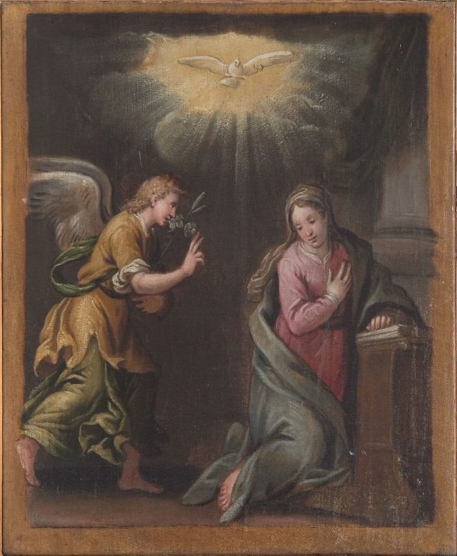 Ridolfi C. sec. XVII, Maria riceve l'annuncio dell'Angelo