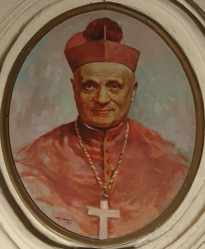 Damini I. (1977), Ritratto del vescovo Giuseppe Carraro