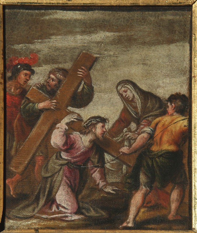 Ridolfi C. sec. XVII, Gesù Cristo caricato della croce
