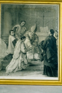 Pitteri M. (1755), Acquaforte dell'Ordinazione tratta da Pietro Longhi