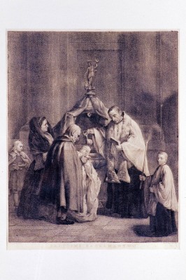 Pitteri M. A. (1755), Acquaforte con Battesimo tratta da Pietro Longhi