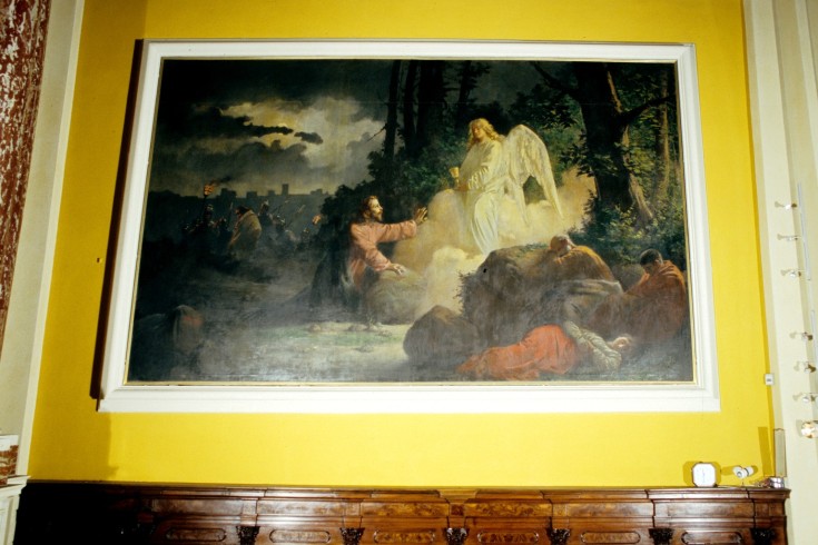 Manzoni G. (1897), Dipinto con Agonia di Gesù nell'orto di Gethsemani