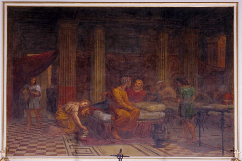 Pupin V. sec. XIX, Dipinto con Adultera perdonata