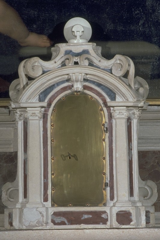 Maestranze vicentine (1749), Tabernacolo dell'altare di San Gaetano Thiene