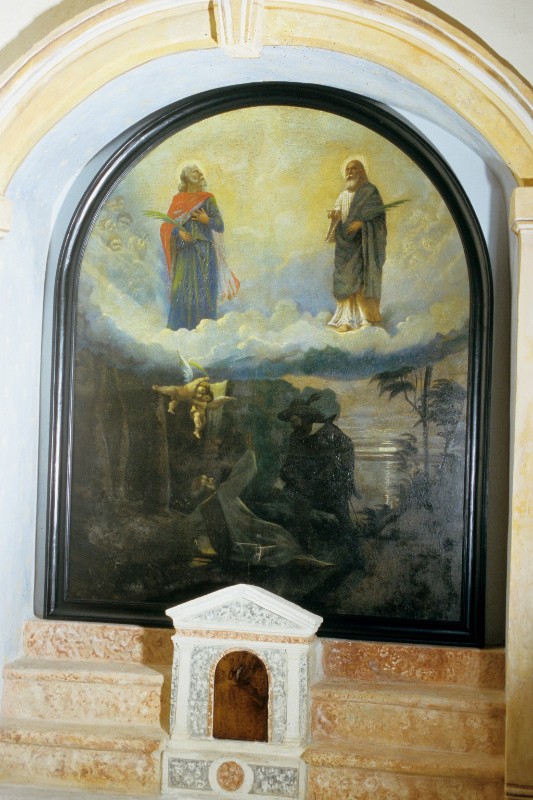 Scaratti G. (1884), Pala con Santi Pietro da Verona Filippo e Giacomo