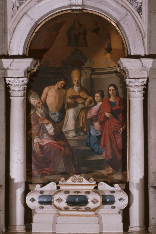 Vanzo Mercante G. (1835), Pala dei Santi Protettori di Bassano