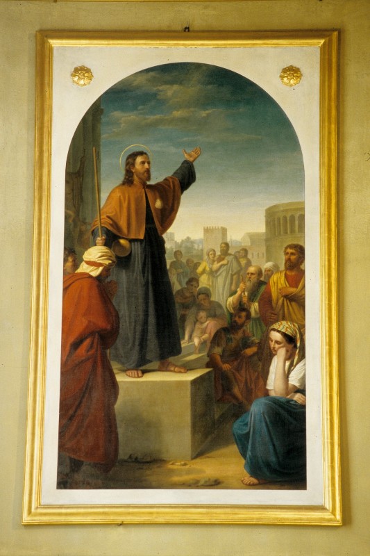 Pupin V. (1863), Pala con San Giacomo che predica il Vangelo in Spagna