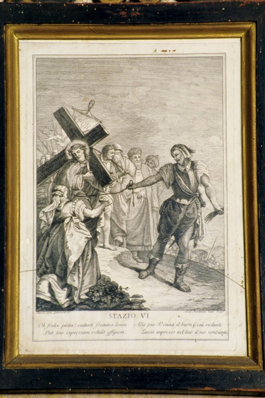 Galimberti F. sec. XVIII, Gesù Cristo asciugato dalla Veronica