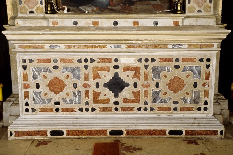 Maestranze venete (1726), Paliotto dell'altare dei Sette Ss. Fondatori