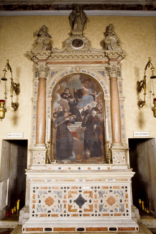 Maestranze venete (1726), Altare dei Sette Santi Fondatori