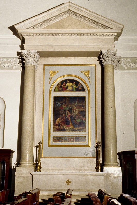 Maestranze venete (1821), Altare con la pala dell'Adorazione dei Magi