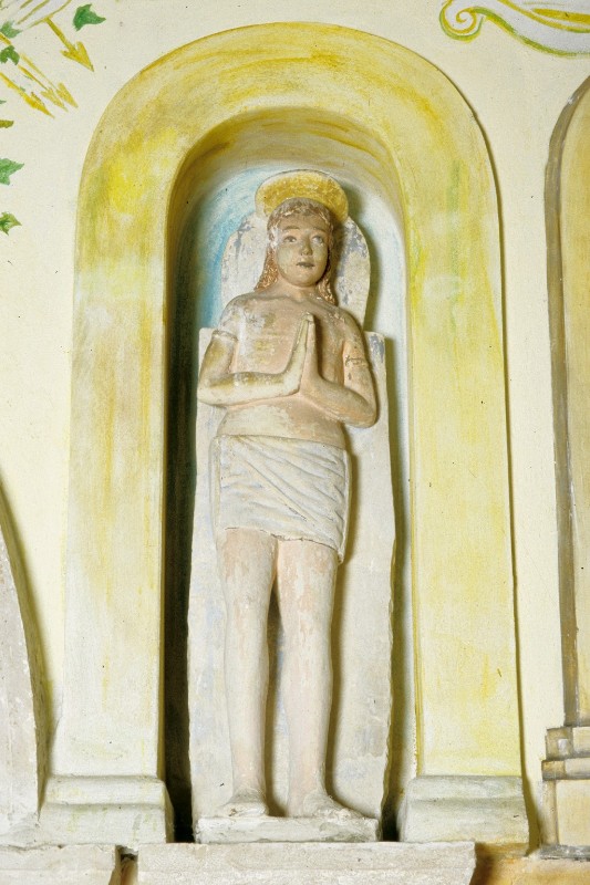 Ambito vicentino sec. XV, Statua di San Sebastiano