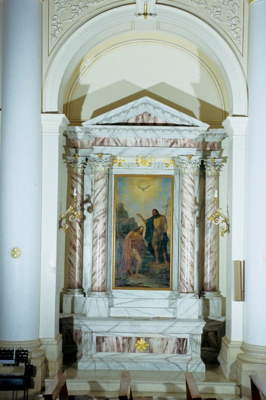 Maestranze venete sec. XIX, Altare del Battesimo