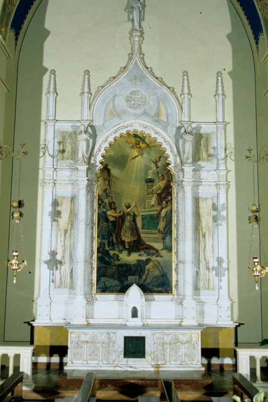 Zanovello A. sec. XX, Altare laterale dedicato a San Vitale