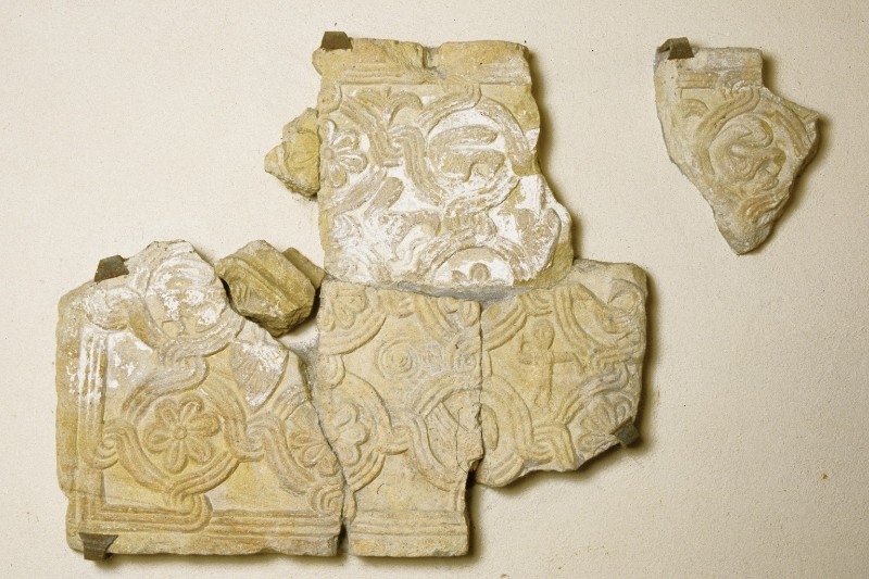 Maestranze venete secc. X-XI (?), Lastra frammentaria della chiesa di San Vitale