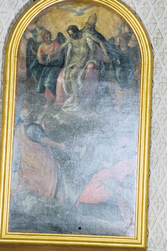 Caliari P. Veronese (1573), La Trinità e i Santi Pietro e Paolo