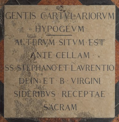 Bott. veronese sec. XVI-XVIII, Lastra tombale 