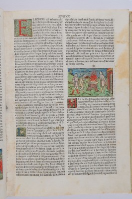 Ambito veneziano (1490), Pagina prima del Levitico