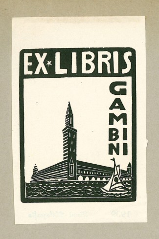 Binni (1939), Ex libris di J. Gambini