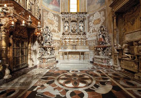 Cappella Sant’Agata, scorcio