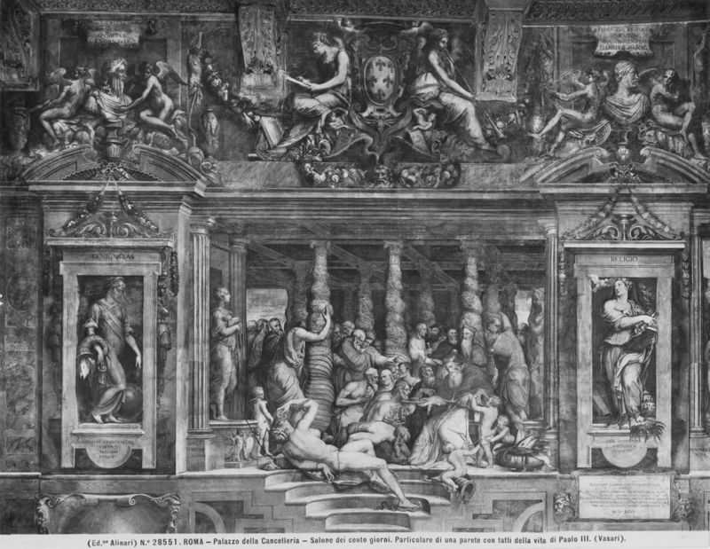 Dipinto raffigurante Paolo III che crea nuovi cardinali
