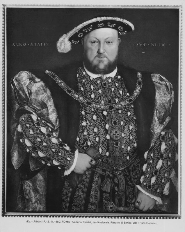 Dipinto raffigurante Enrico VIII